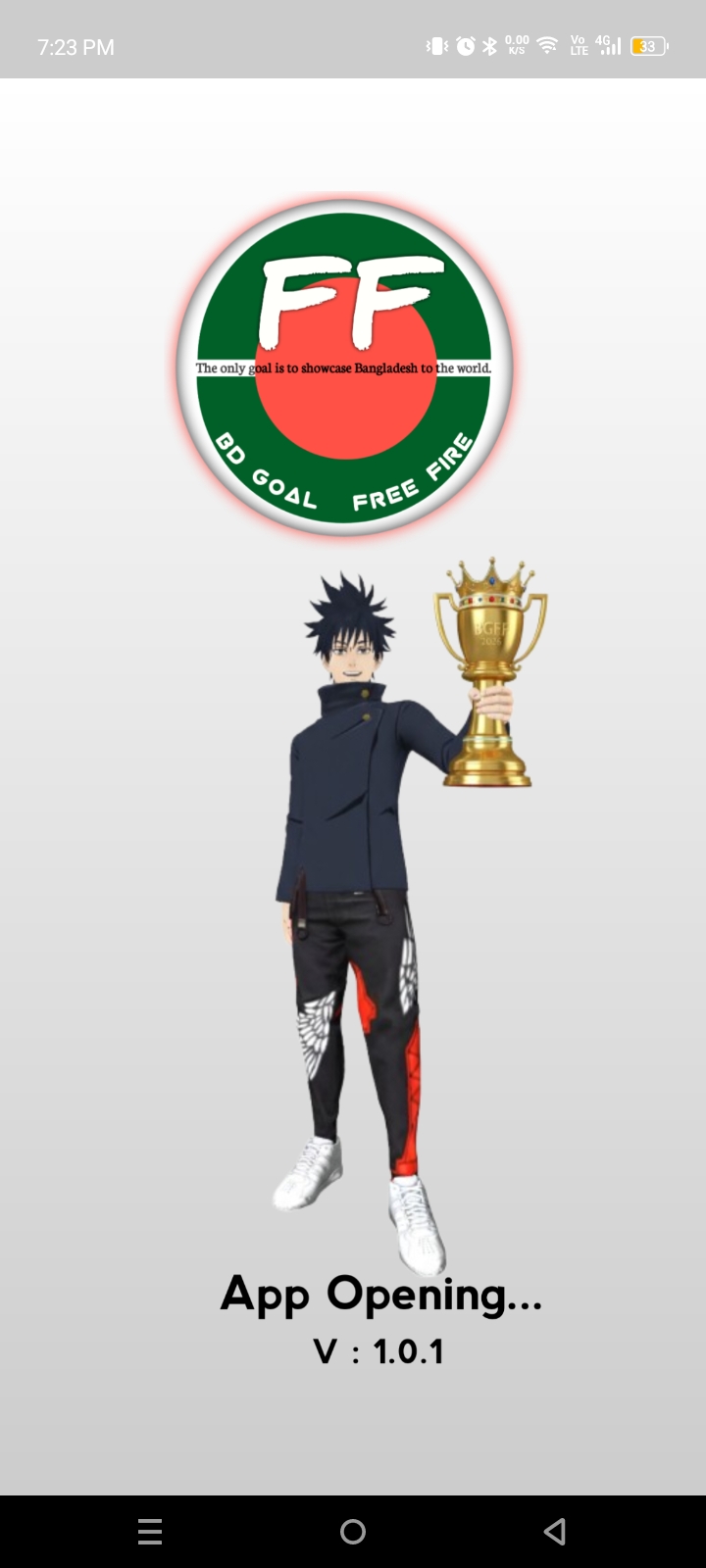 BDGoal E-Sport App Interface